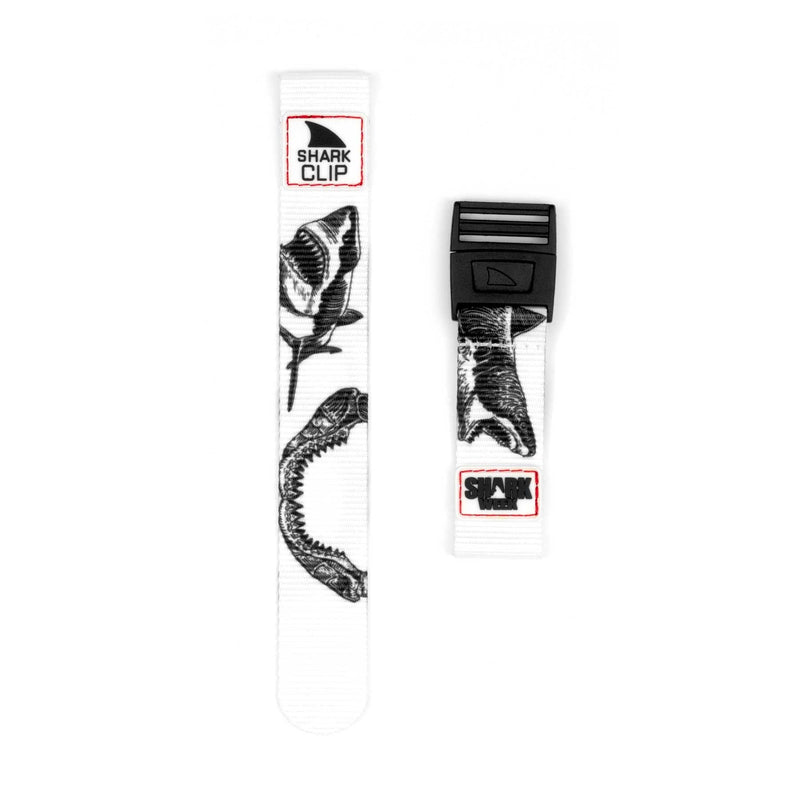 Two Freestyle STRAP KIT - CLIP - SW THE MEG straps with black buckles, displayed side by side on a white background.