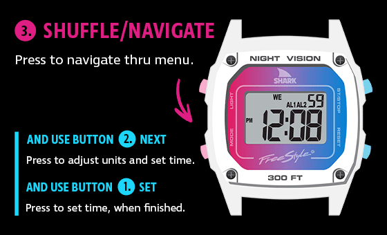 Shark watch instructions best sale