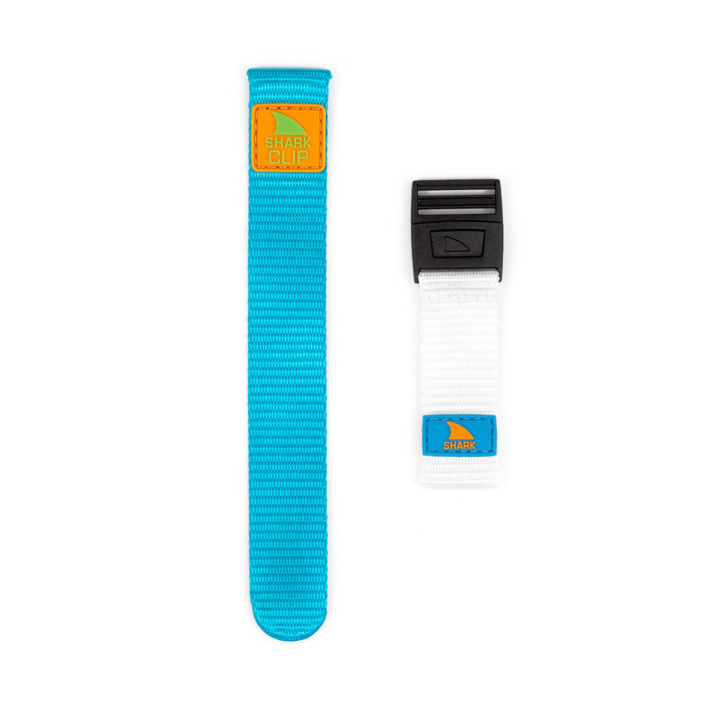 A black/neon Freestyle STRAP KIT - CLIP watch band, displayed on a white background.