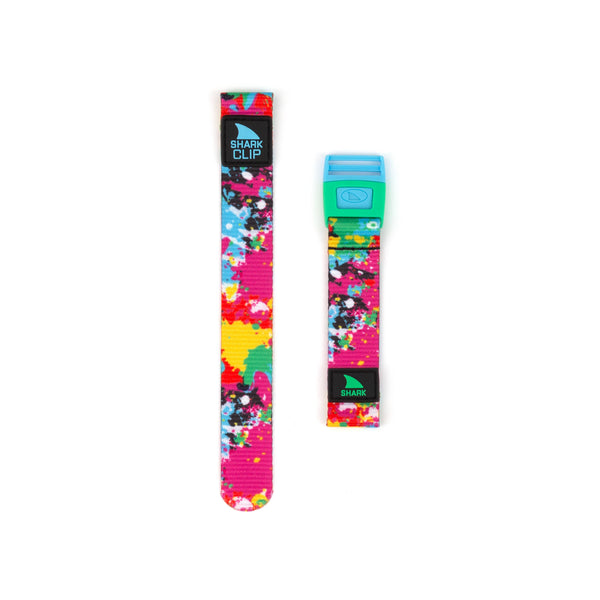 Shark Mini - Strap Kit - Clip - Neon Splatter