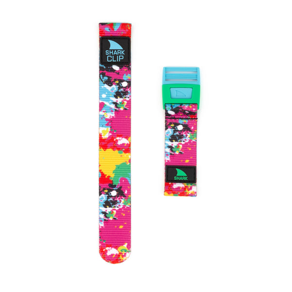 Shark Classic - Strap Kit - Clip - Neon Splatter