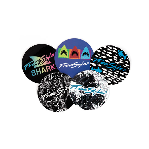 Freestyle Sea Life Waterproof Sticker Pack