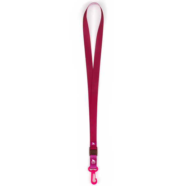 Freestyle Lanyard & Key Chain - Raspberry