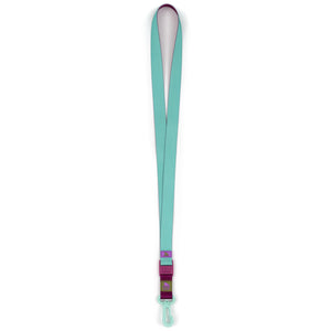 Freestyle Lanyard & Key Chain - Aqua Punch