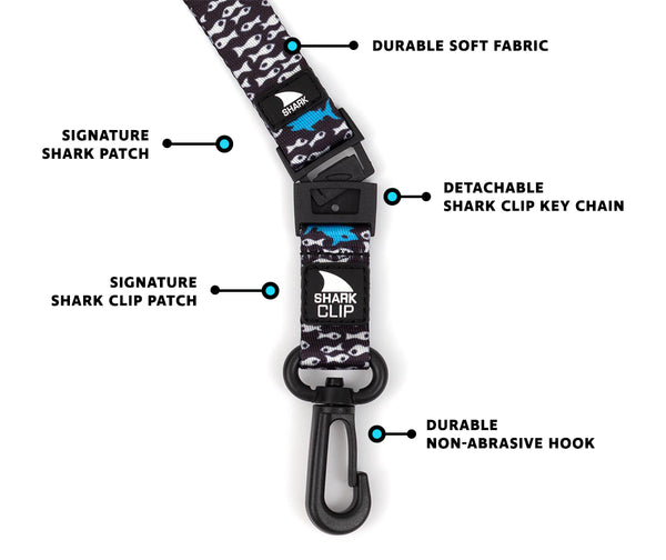 Freestyle Lanyard & Key Chain - Shark School