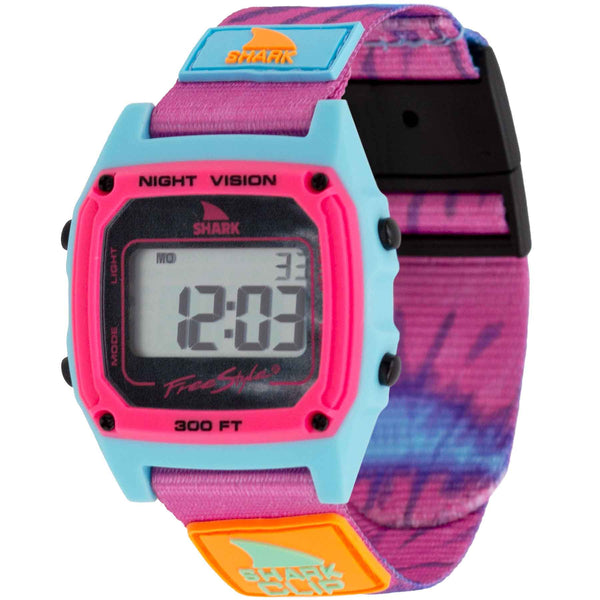 Shark Classic - Strap Kit - Clip - Tie Dye Pink Splash