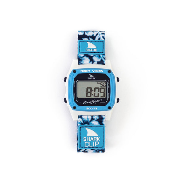 SHARK CLASSIC CLIP BLUE HIBISCUS