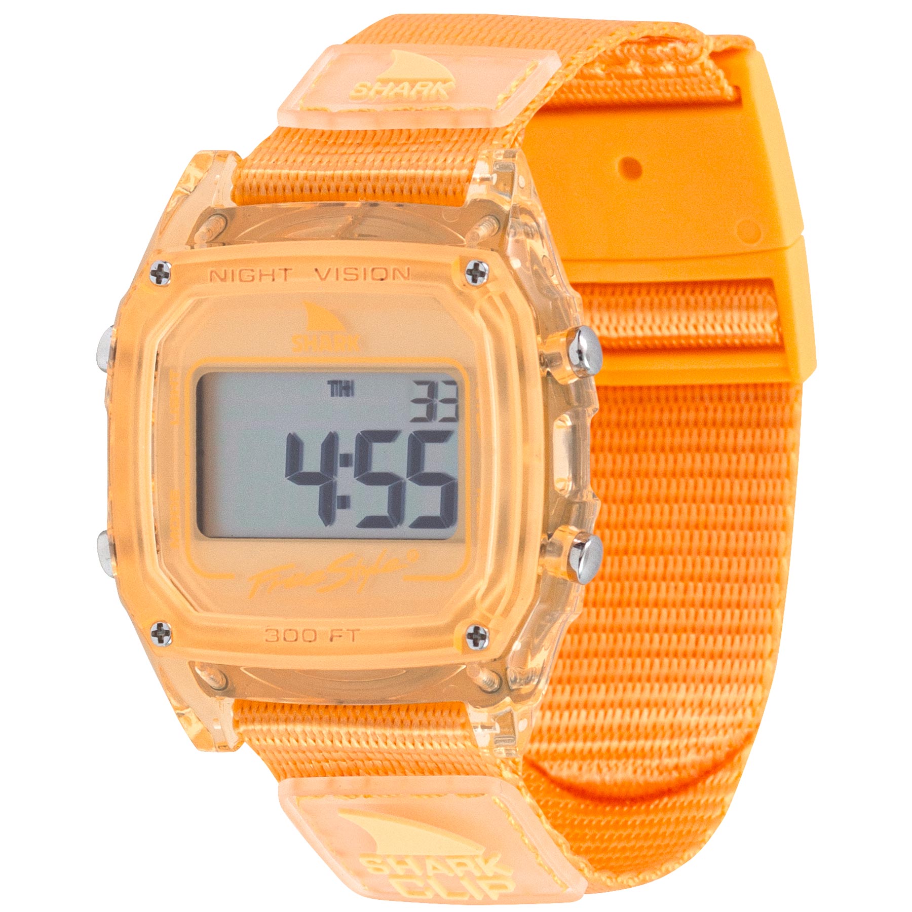 Orange shark watch store