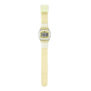 Freestyle SHARK CLASSIC CLIP SUNSHINE digital surf watch, rectangular face, Sea Glass collection, showing numbers on the display.