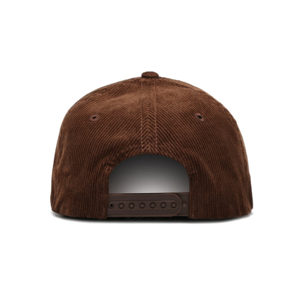 Retro Cutback Snapback Hat Dark Mocha