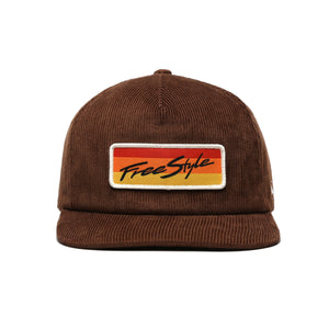 Retro Cutback Snapback Hat Dark Mocha