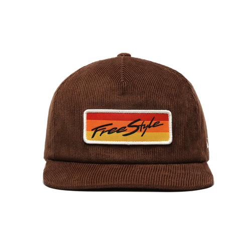 Retro Cutback Snapback Hat Dark Mocha