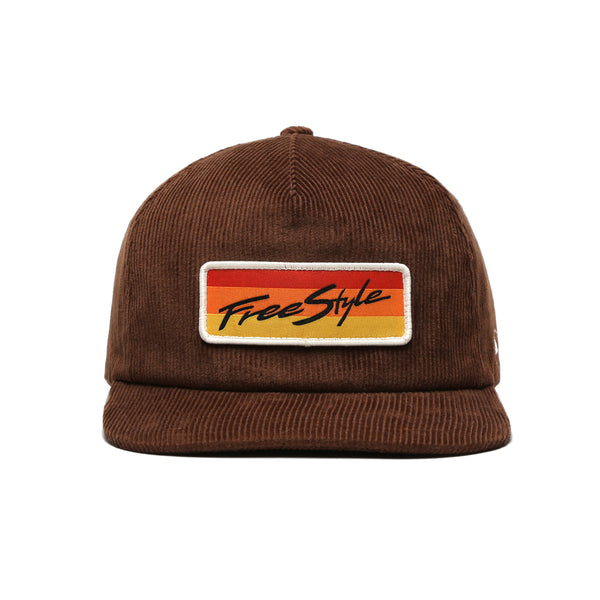 Retro Cutback Snapback Hat Dark Mocha