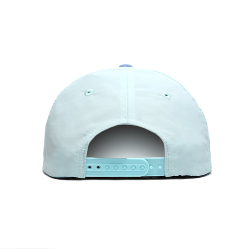 Retro Cutback Snapback Hat Sky