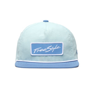 Retro Cutback Snapback Hat Sky