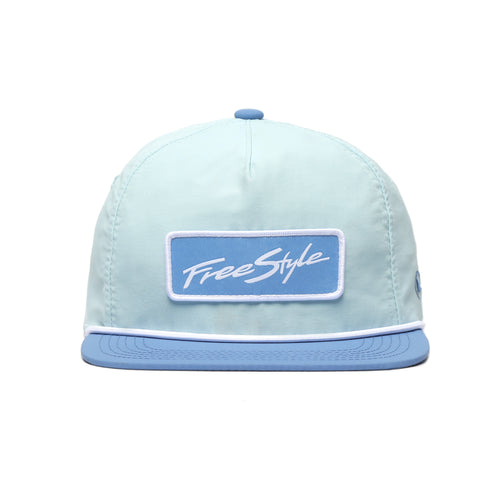 Retro Cutback Snapback Hat Sky