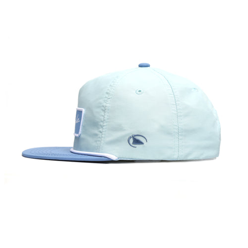 Retro Cutback Snapback Hat Sky