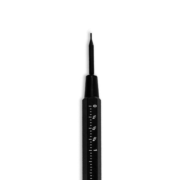 A fine-tip black technical pen, ideal for use with the Freestyle Shark Tools Strap Tool when making precise markings during strap changes.