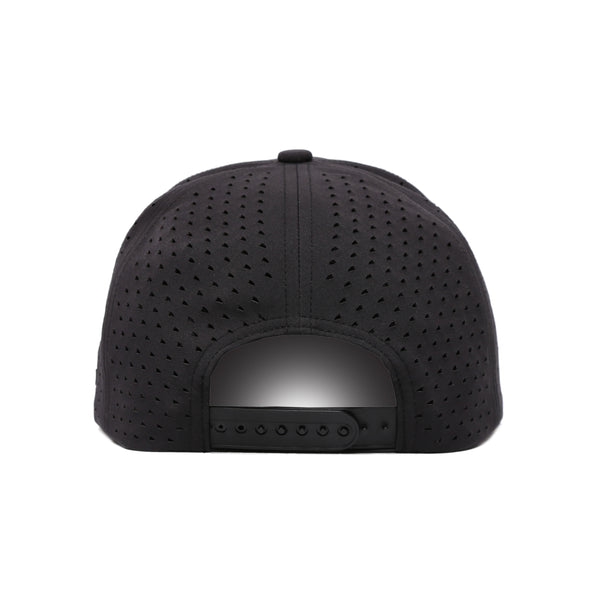 Shark H2O Performance Snapback Hat Black Out