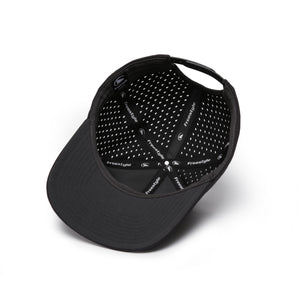 Shark H2O Performance Snapback Hat Black Out