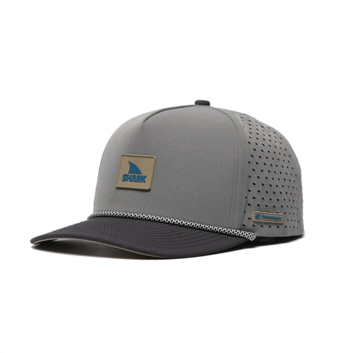 Shark Patrol H2O Performance Snapback Hat Driftwood