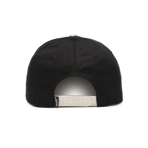 Shark Fin Twill Snapback Hat Storm Cloud