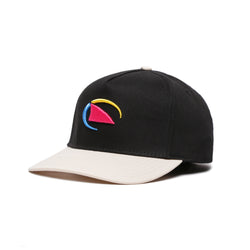 Shark Fin Twill Snapback Hat Storm Cloud