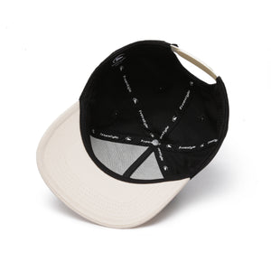 Shark Fin Twill Snapback Hat Storm Cloud