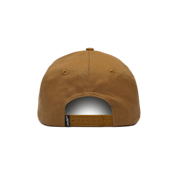 Shark Twill Snapback Hat Suntan