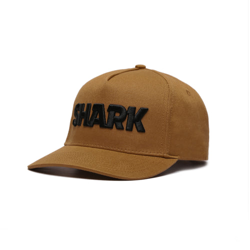Shark Twill Snapback Hat Suntan