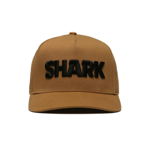 Shark Twill Snapback Hat Suntan