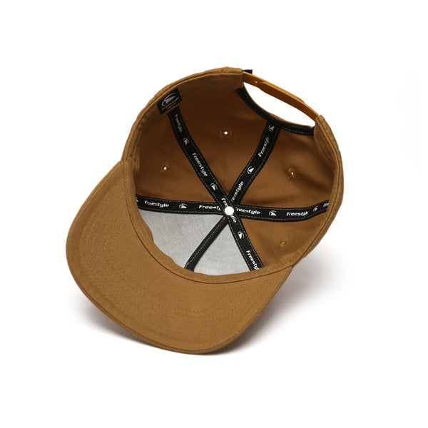 Shark Twill Snapback Hat Suntan