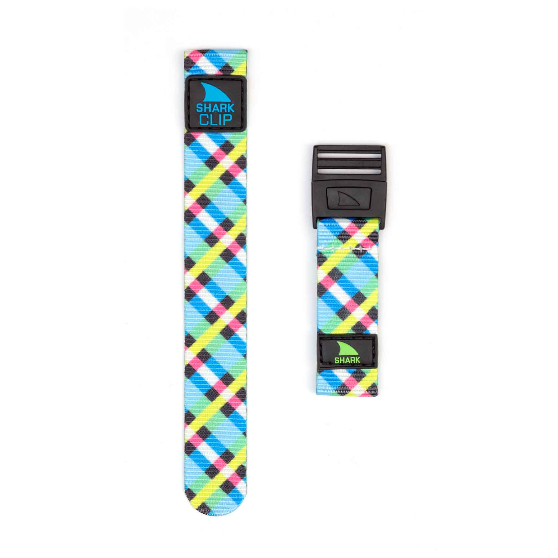 Shark Classic - Strap Kit - Clip - Neon Plaid - Freestyle USA