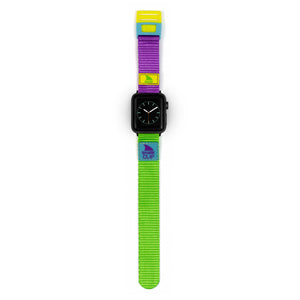APPLE WATCH™ CLIP STRAP MARDI GRAS