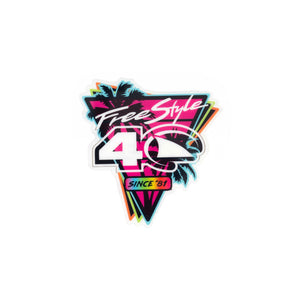 Freestyle 40th Anniversary-Limited Edition Waterproof Decal