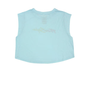 Women’s Freestyle Flirt Cropped Top Ice Blue