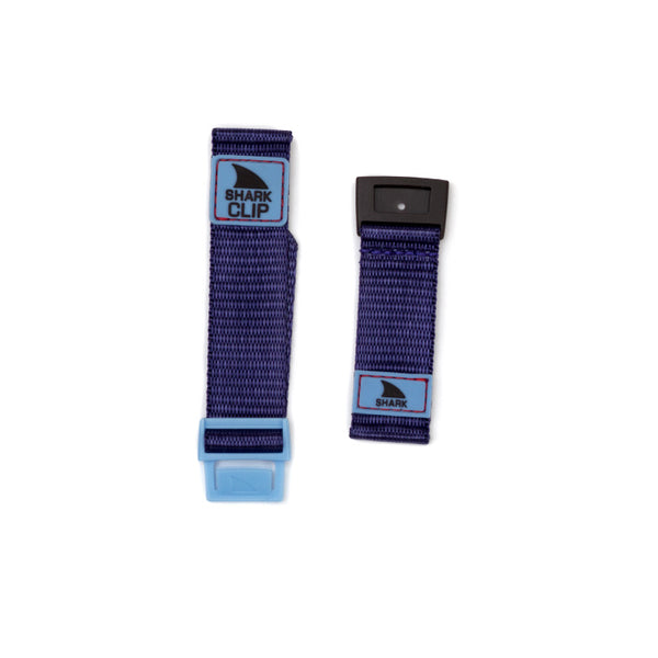 Shark Classic - Strap Kit - Clip - PURPLE/LIGHT BLUE