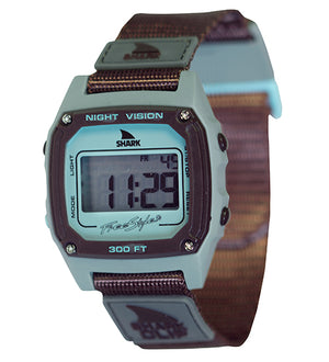Shark Classic - Strap Kit - Clip - GREY/BLUE