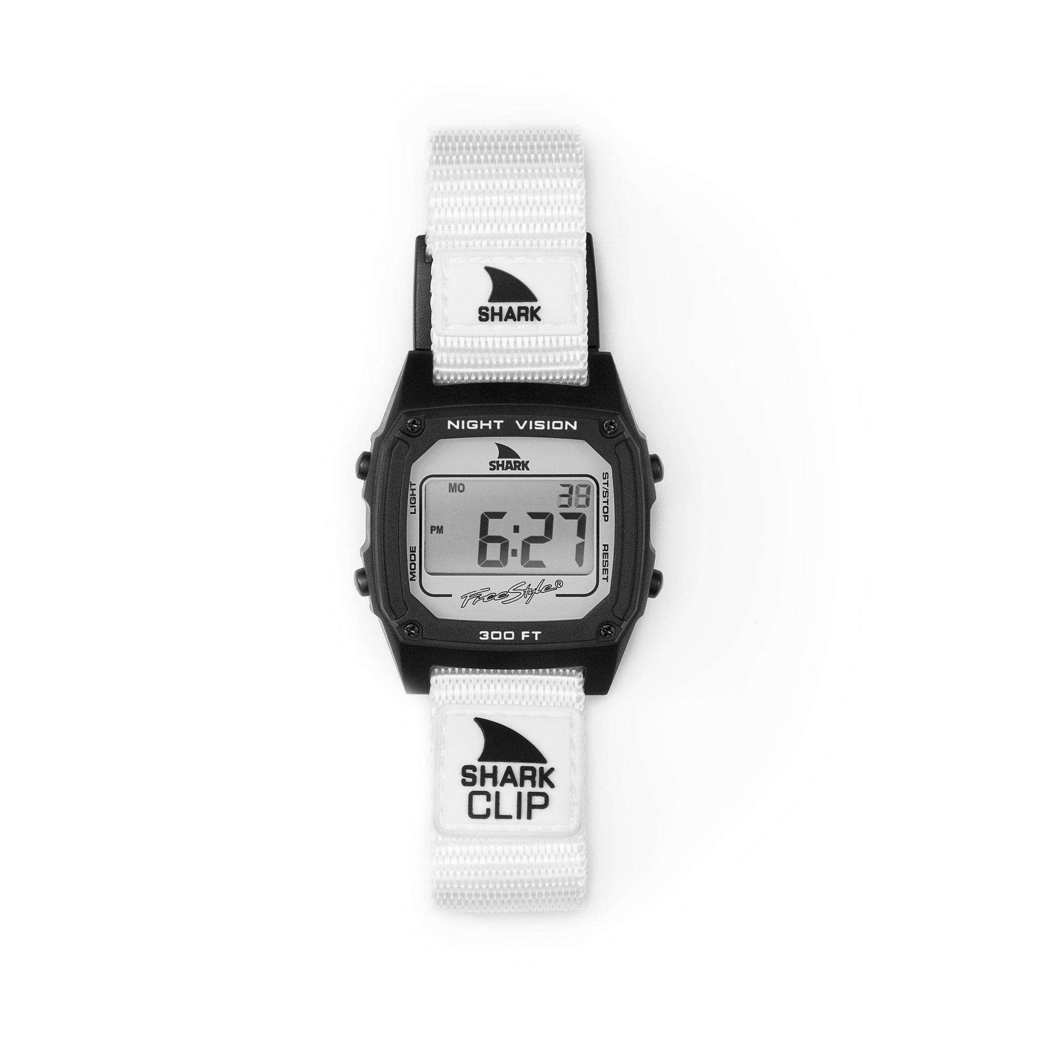 Black and white shark watch deals
