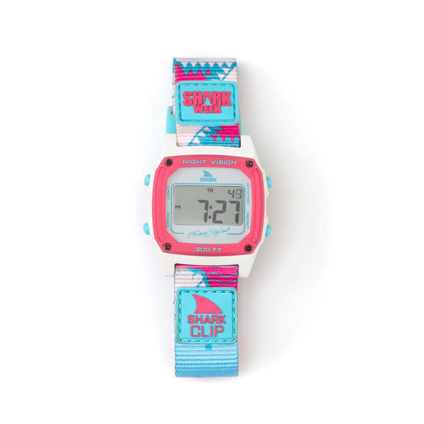 Freestyle Watches Shark Classic Clip Shark Week Pink Teeth Unisex Watch FS101031