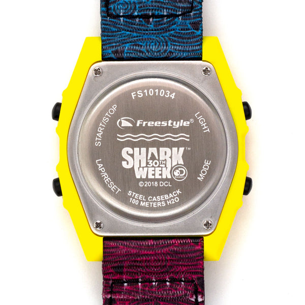 Freestyle Watches Shark Classic Leash Shark Week Retro Fin Unisex Watch FS101034