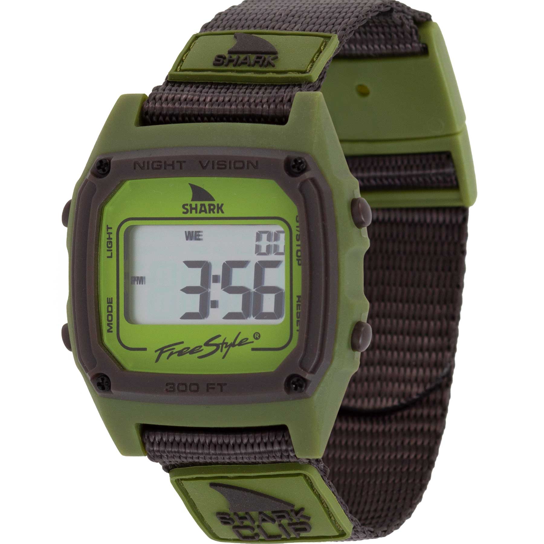人気の新作 Classic Shark Watches Freestyle Clip Machine Green フリースタイル