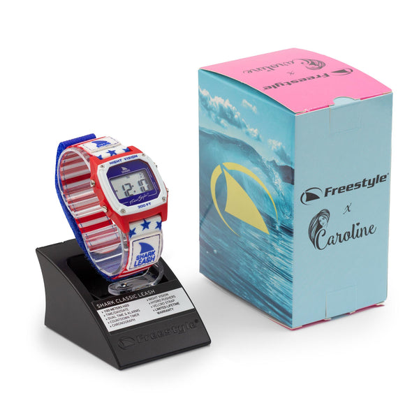 Caroline Marks Signature Shark Classic Leash Surfin USA