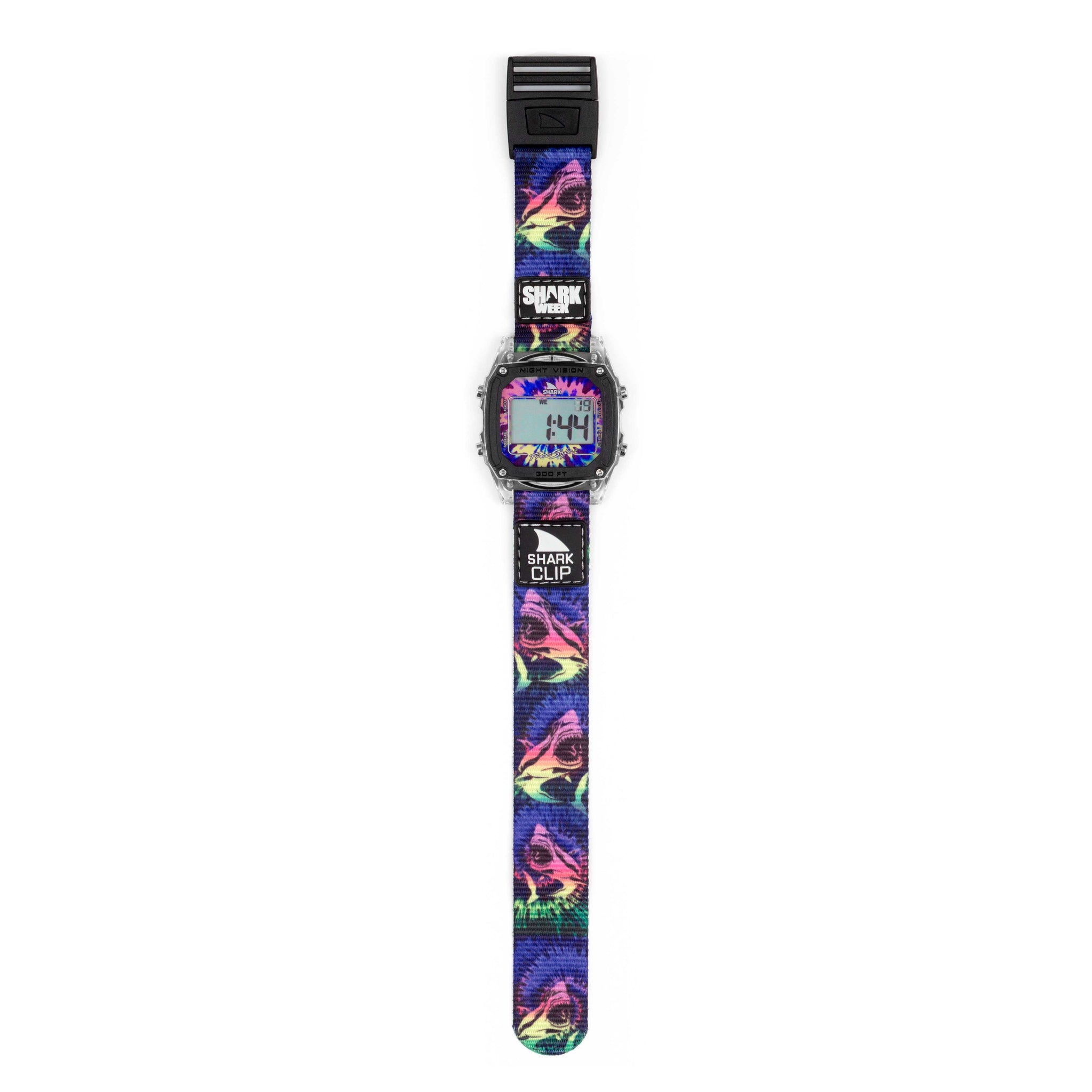 Freestyle Watches Shark Classic Clip Shark Week Tie Dye Megalodon