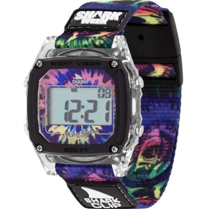 SHARK CLASSIC CLIP SHARK WEEK TIE DYE MEGALODON