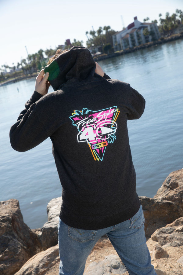 Freestyle 40th Neon-versary Hoodie [Frame Color] [Frame Shape] prescription glasses from Neven Eyewear.