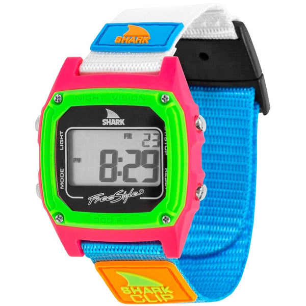 Shark Classic - Strap Kit - Clip - BLACK/NEON