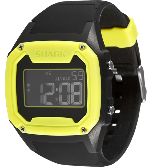 Shark XL - Strap Kit - Silicone - BLACK/YELLOW