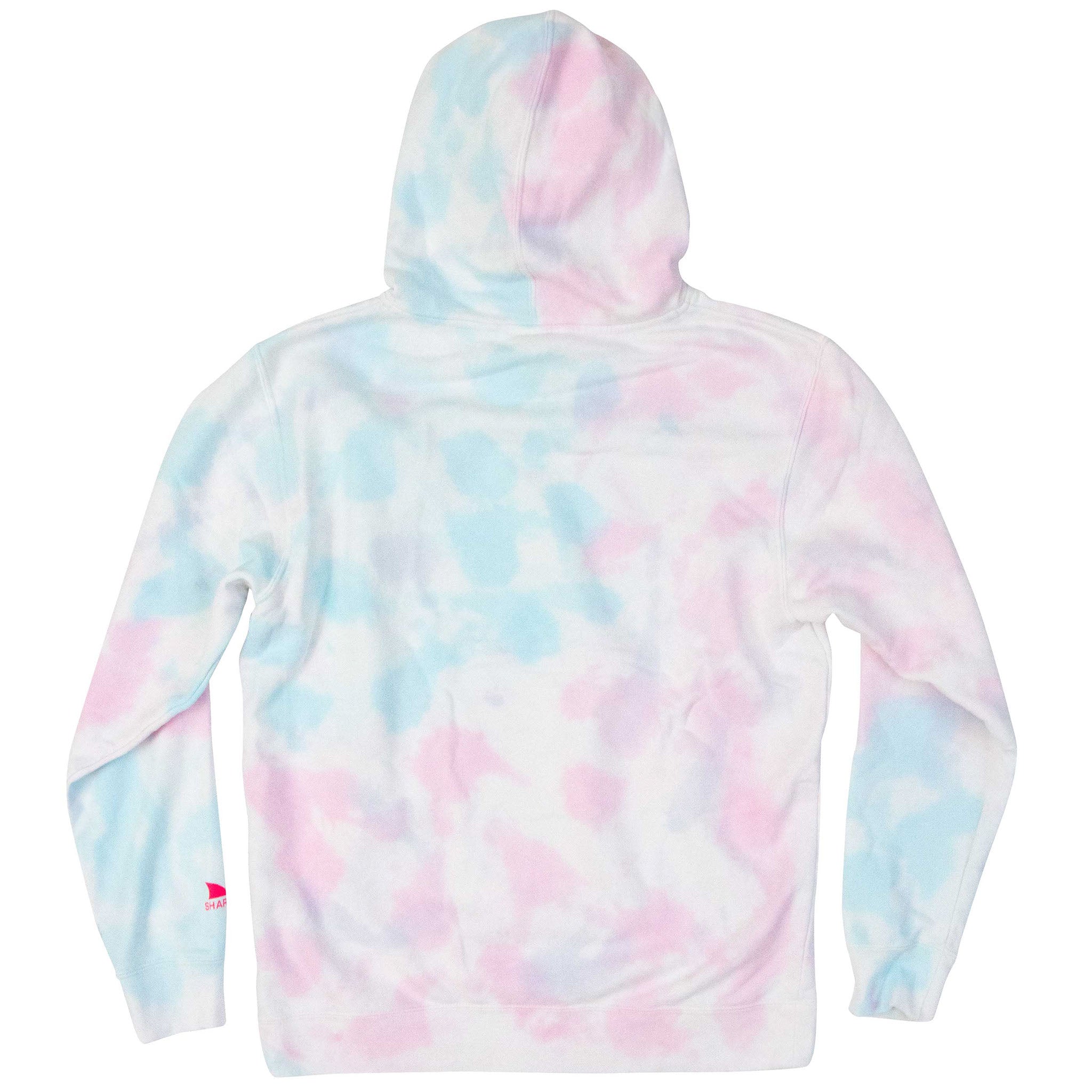 Unisex Cotton Candy Tie Dye Hoodie