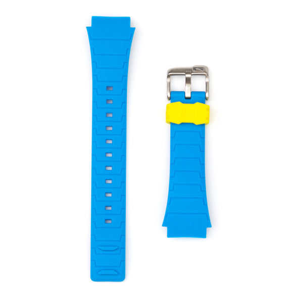 Shark Classic - Strap Kit - Silicone - CYAN/YELLOW